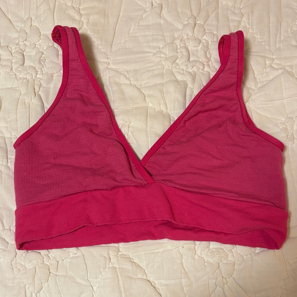 Anthropologie Women's Pink Bralette